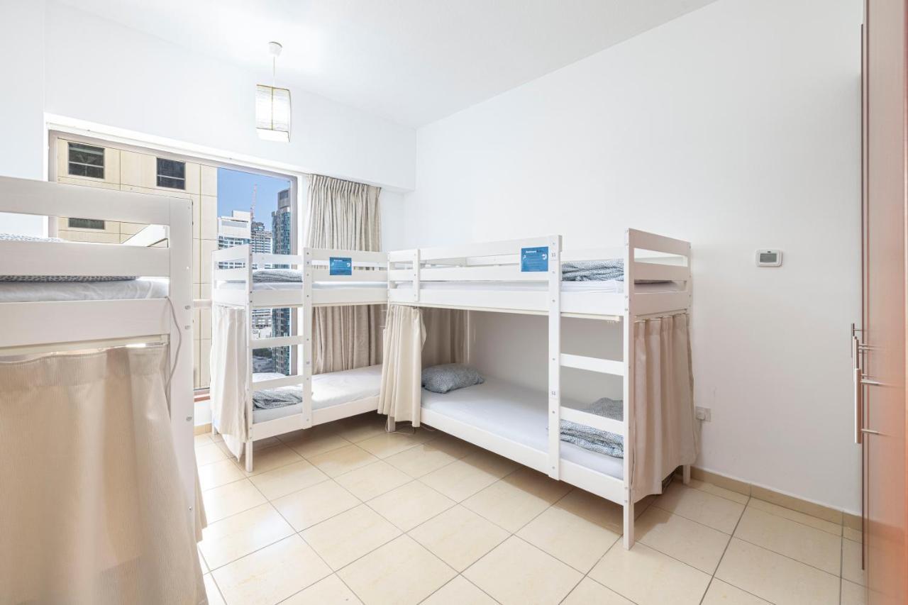 Next'House - Jbr Beach Hostel - Pool - Walk To Jbr Beach - Metro Station Dubai Exteriör bild